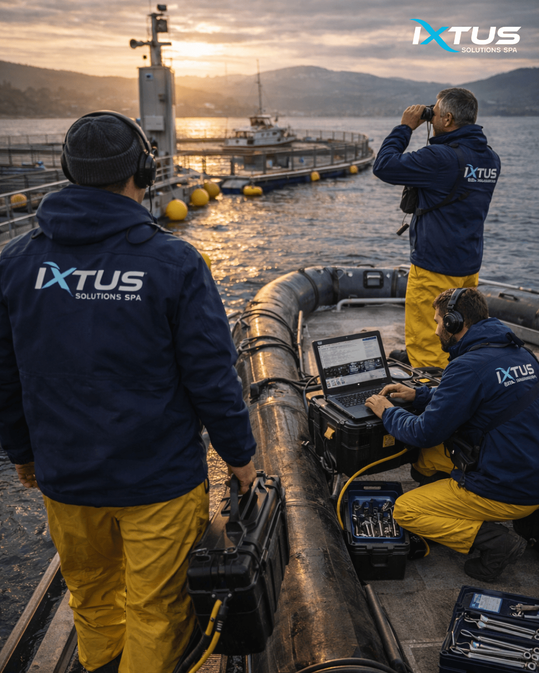 Servicio técnico especializado para acuicultura IXTUS Chile